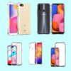 Transparent bumper back covers for all mobile phones