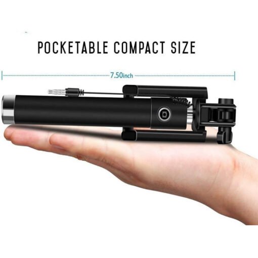compact size selfie stick