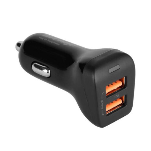 Dual USB port car mobile charger