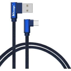 Hitage blue color mobile charging cable