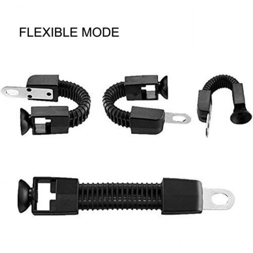 rotational and flexible bike mobile holder