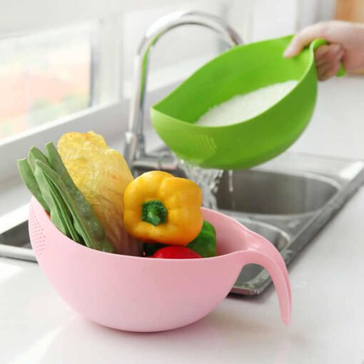 fruit vegetable basket bowl with handle