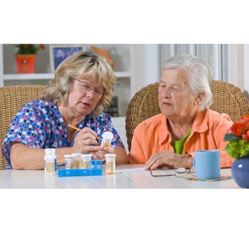 manage medicine for seniors with medicine pill box organizer