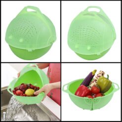 multipurpose plastic fruit vegetable bowl or basket for kitchen