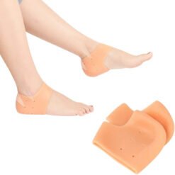 silicone anti-heel crack and heel pain socks set