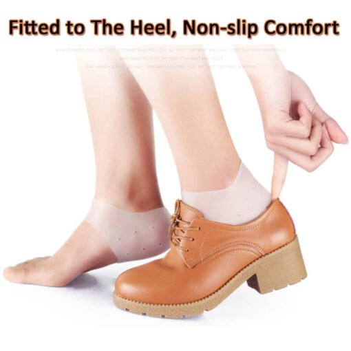 silicone gel socks with shoes