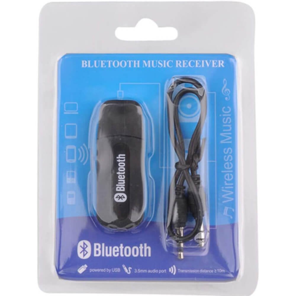 Bluetooth Audio Receiver Adapter for Car, Speakers and Home Theater. USB  Power Supply - Raipurshop