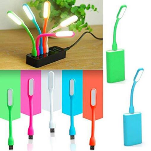 Multicolor 5V portable and flexible USB LED light lamp