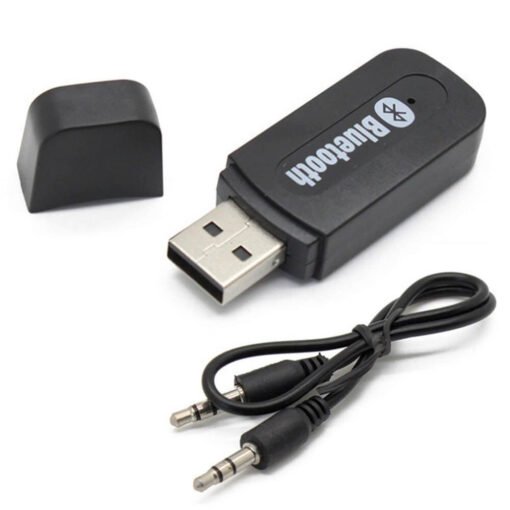 USB power supply Bluetooth audio receiver with aux cable