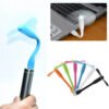 flexible USB fan for laptop, computer, powerbank and other power supply USB devices