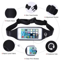 specifications and qualities of waist bag carry pouch for mobile phones