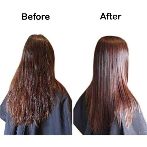 Using hair spa cap before and after changes of hair