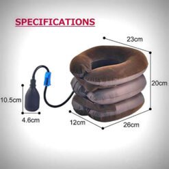 dimension specifications of 3 layer neck pillow