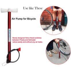 how to usr air pump for bicycle
