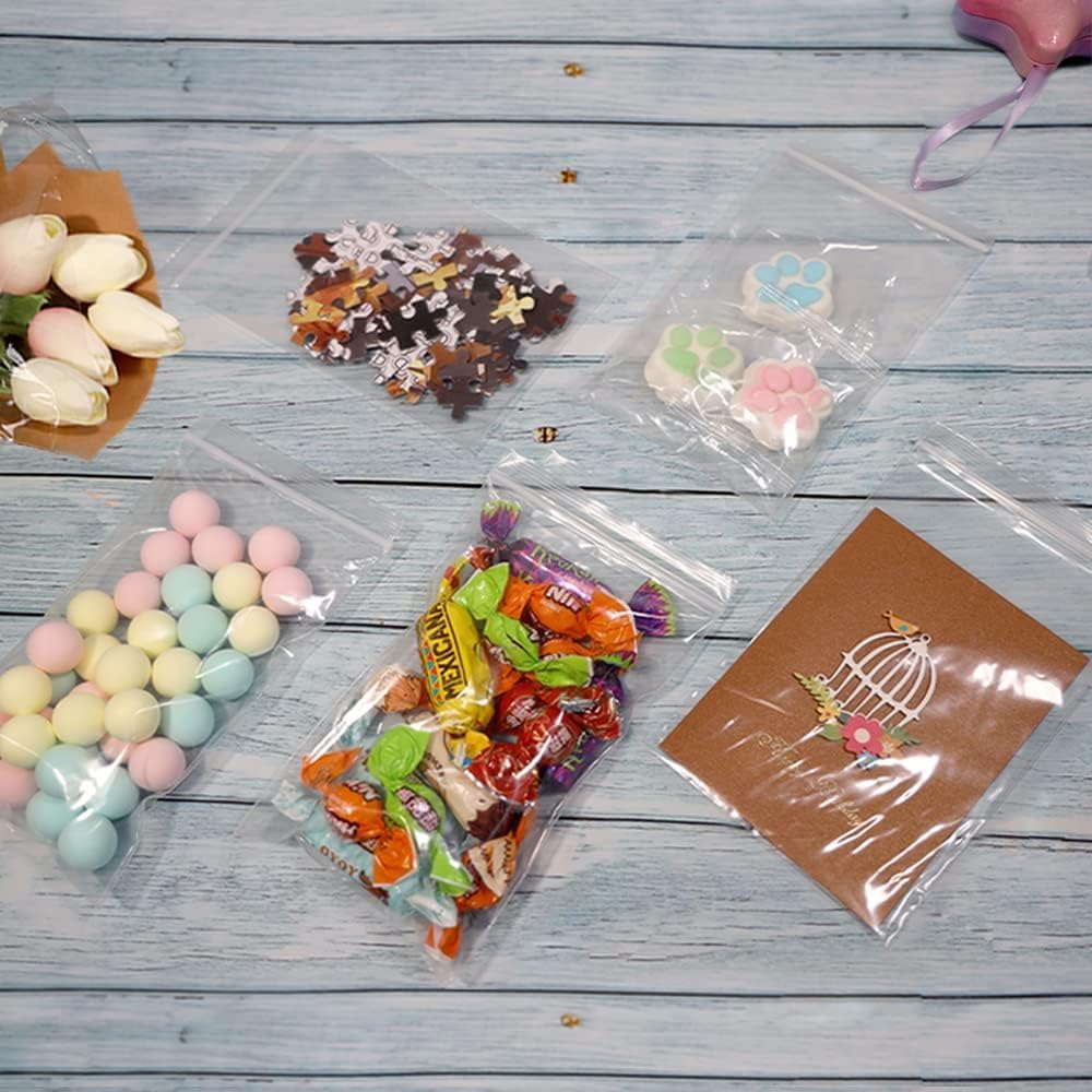 Self Sealing Polythene Pouch Bags - 50 Pieces - Image 6