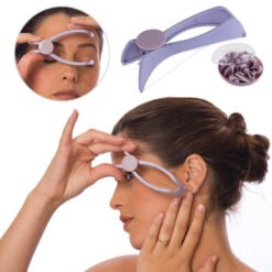 Face hair removal threading tool
