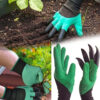 gardening gloves with claws fingertips