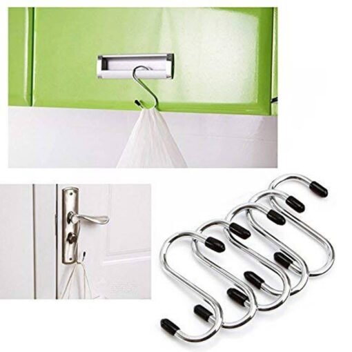 5 piece stainless steel s shape hanger