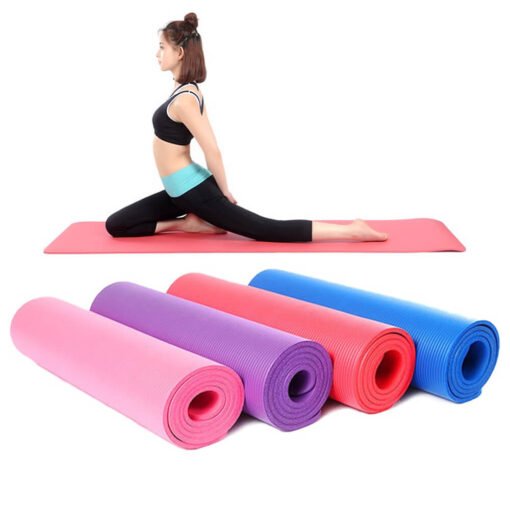 Anti slip yoga mat for gym fitness exercise workout