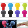 stretchable car gear knob cover multicolor