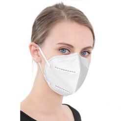 N95 face mask with women face