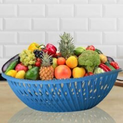 oval shape plastic fruits and vagetables basket
