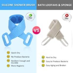Benefits of silicone body scrubber bath washer