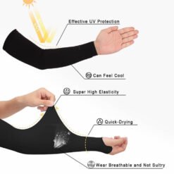 UV protection, feel cool, stretchable arm sleeves