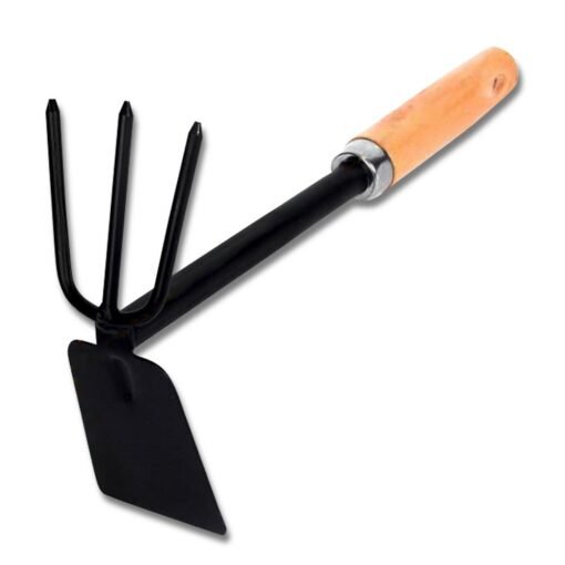 cultivator and shovel in 1 hand tool for gardening