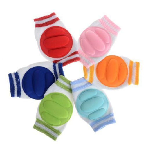 kids babies knee protector pads in crawling