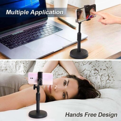 Multiple uses easily adjustable desk mobile stand