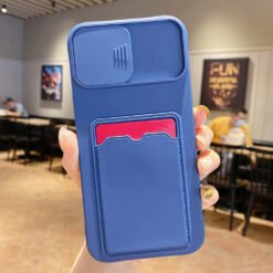 mobile back cover with atm card carry holder