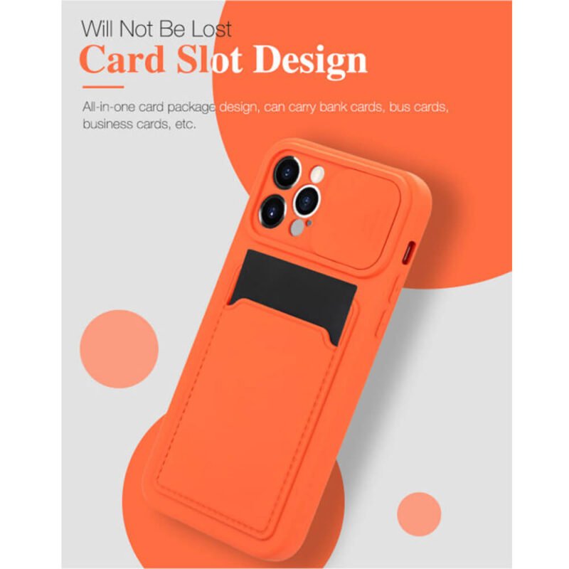mobile back cover with card slot design