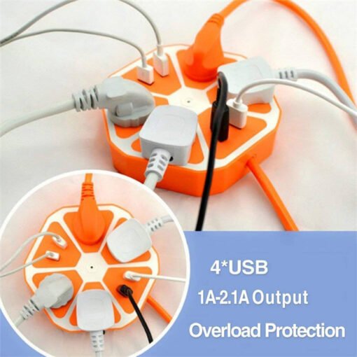 different types of electric wire and USB cables are use in USB hexagon socket