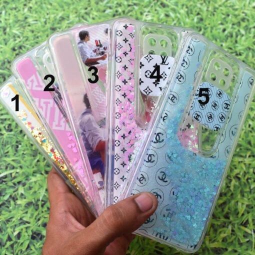 Buy online glitter back covers for Xiaomi redmi note 9 mobile phone