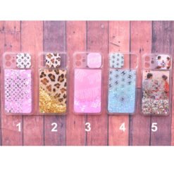 Glitter fancy Apple iPhone 12 back cover for girls