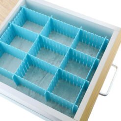 Plastic drawer divider space organizer