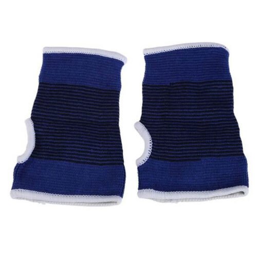 1 pair of palm support gloves blue color