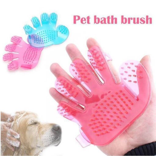 Pet bath brush