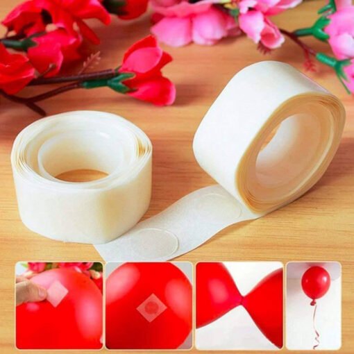 Balloon glue dot tape roll for decoration