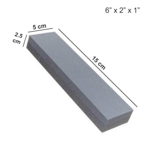 Combination stone sharpener size