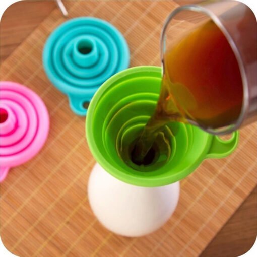 silicone funnel for kitchen