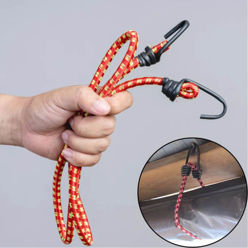 Telescopic Elastic Rope 4 Feet Multicolor Elastic Rope with Hook Online in Raipur