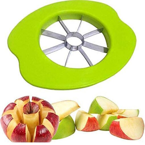 apple cutter slicer with 8 stainless steel sharp blades