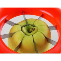 apple cutter with 8 stainless steel blades