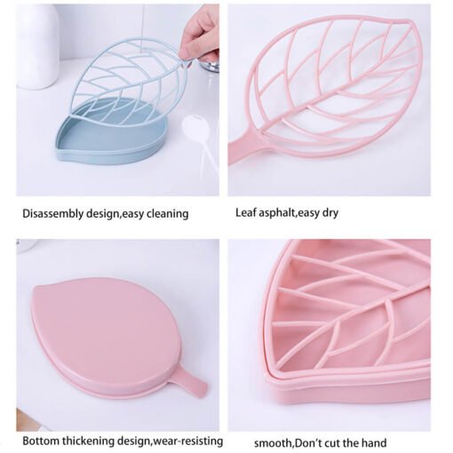 leaf shape soap holder stand comes with various features and qualities
