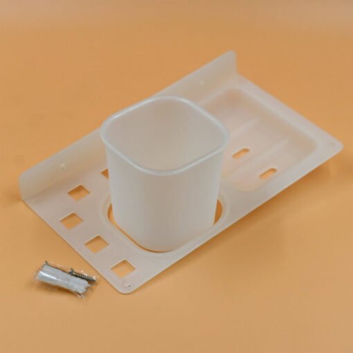 3 in 1 multipurpose plastic sabun dani soap dish case stand holder