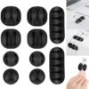Self adhesive cable wire protector management organizer (10 pieces set)