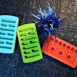 beautiful fancy multicolor ice making tray container for household fridge