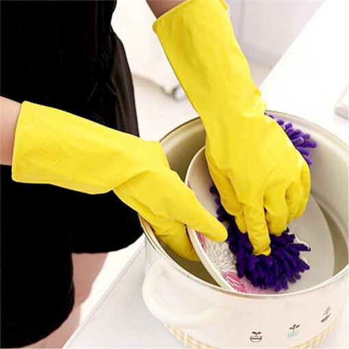 kitchen cleaning hand gloves